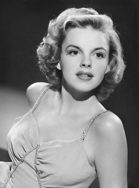 The late singer Judy Garland.